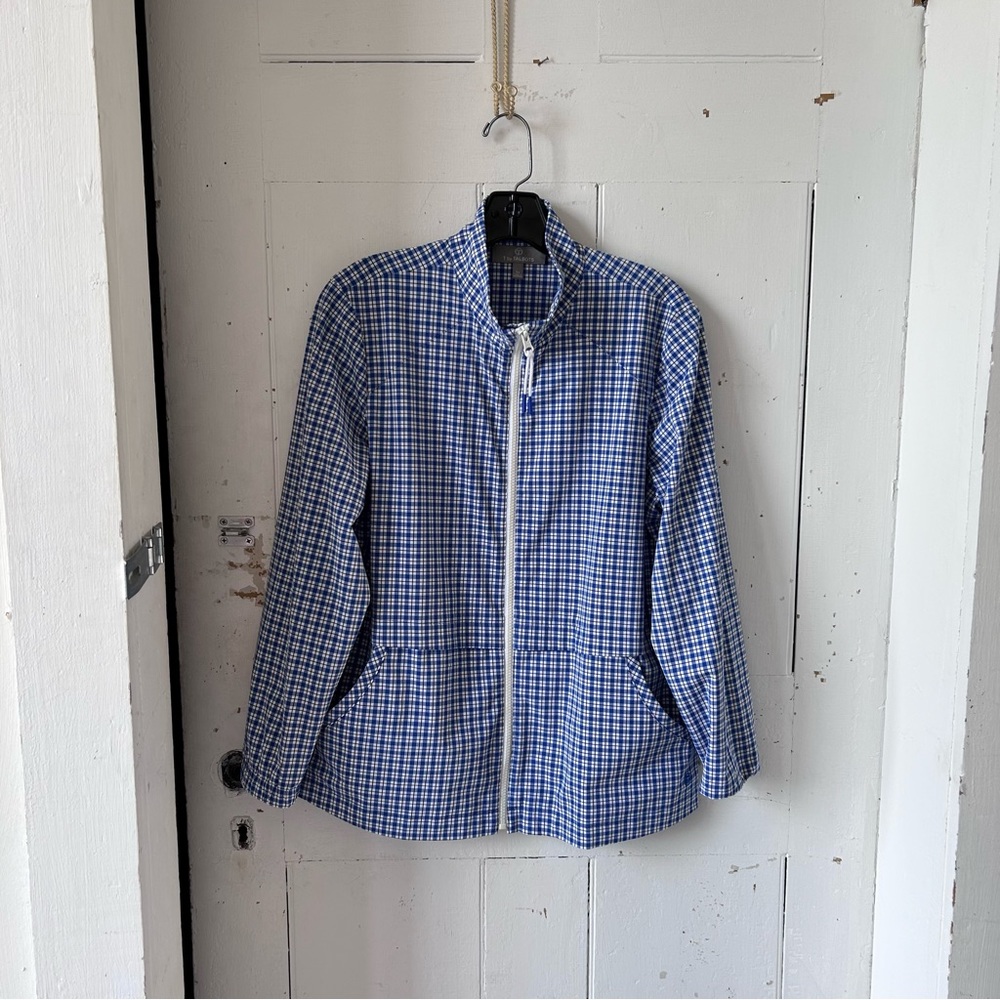 T by Talbots Plaid Jacket Wind Breaker